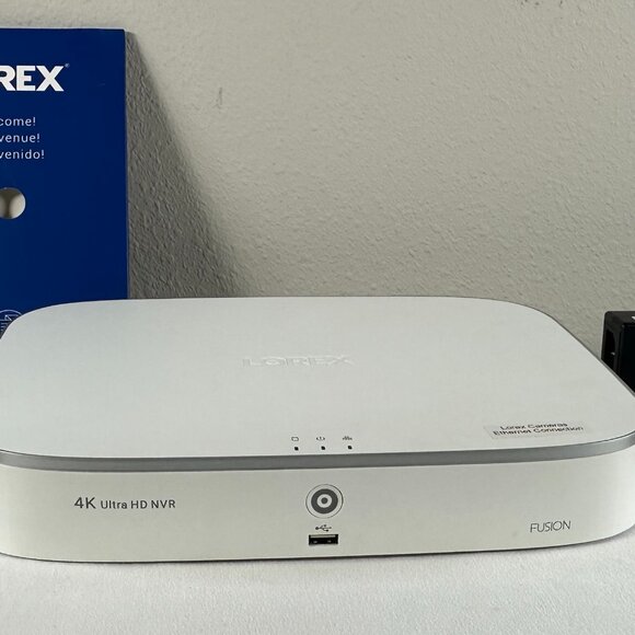 Lorex N841AB-Z 4K 8-Channel NVR with Seagate SkyHawk Lite 2TB Surveillance HDD - Picture 1 of 16